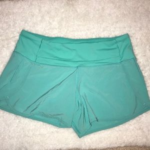 Lululemon blue shorts